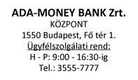 Szöveglemez Classic 2100 bélyegzőhöz