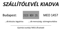 Printer 60 Dátumbélyegző közép