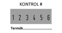 Printer S 226/P számbélyegző